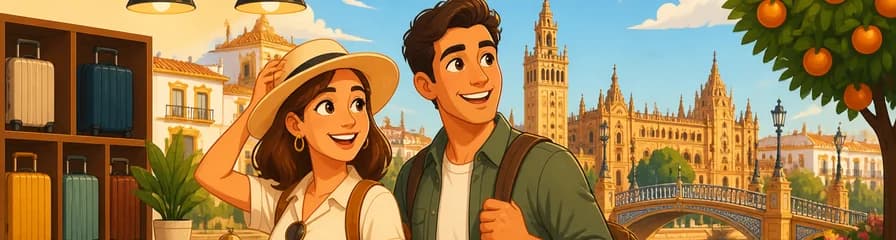 Servicio de consigna de equipaje en el centro de Sevilla