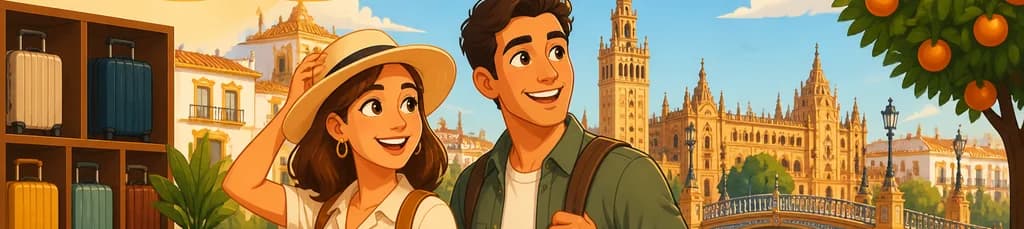 Servicio de consigna de equipaje en el centro de Sevilla