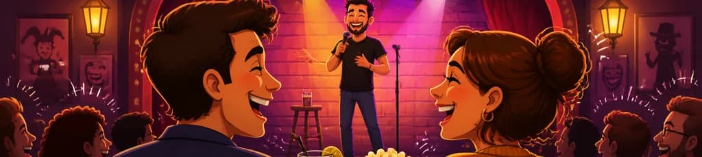 Velada cómica para dos: monólogos en La Parroquia del Humor