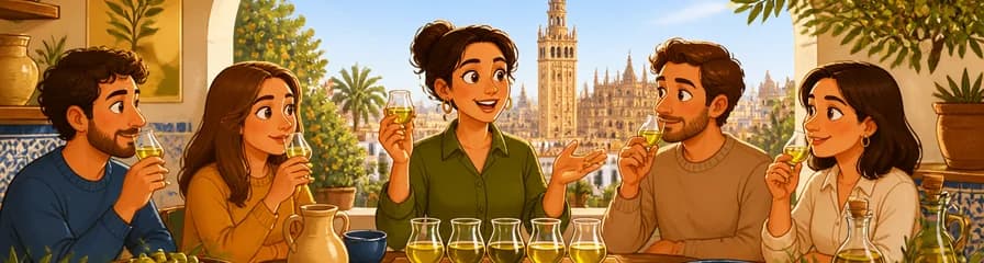 Descubre el mundo del aceite de oliva con una cata en Sevilla