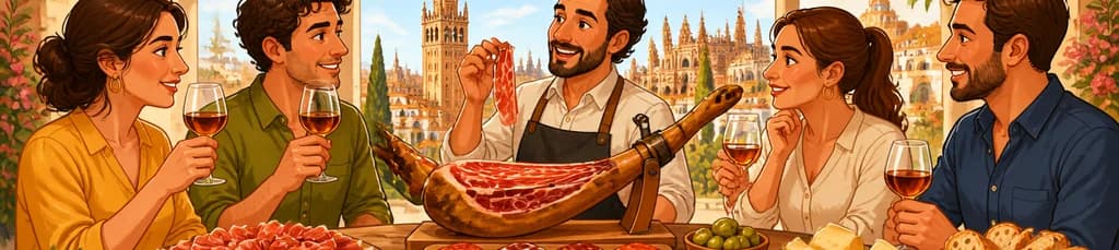 Degustación de carnes ibéricas en Sevilla