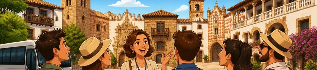 Visita guiada exclusiva al Poble Espanyol de Barcelona con servicio de transporte incluido