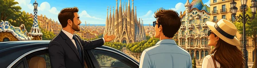 Chófer personal en Barcelona a tu disposición durante cuatro horas