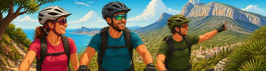 Recorrido guiado en mountain bike: la ruta "Pata Negra"
