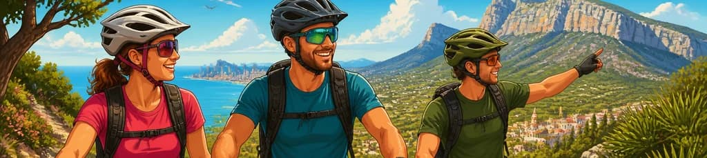 Recorrido guiado en mountain bike: la ruta "Pata Negra"