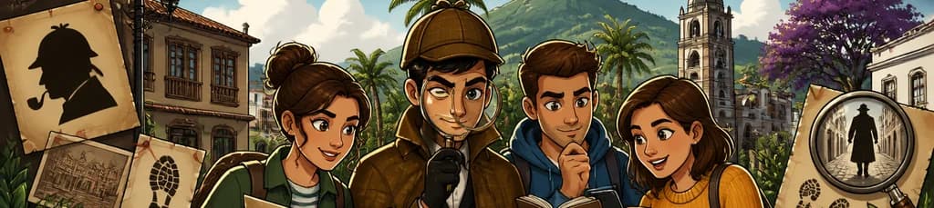 Resuelve el misterio del asesinato de Sherlock Holmes en una aventura autoguiada por Los Llanos de Aridane