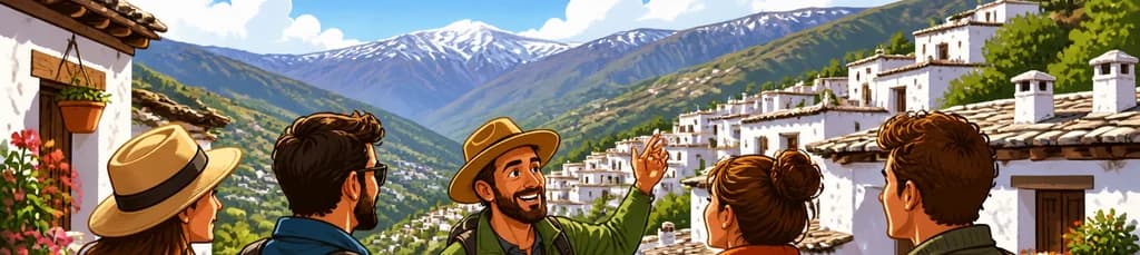 Viaje premium a la Alpujarra Granadina desde Granada: tour panorámico de pueblos (máximo 8 personas)