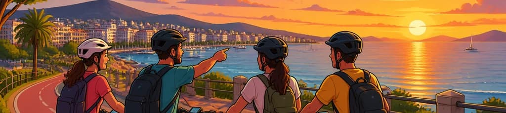 Recorre la costa de Vigo y sus atardeceres en bicicleta eléctrica