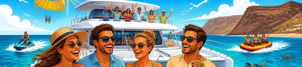 Travesía matutina en el catamarán de lujo Afrikat