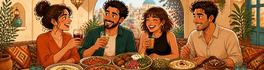 Experiencia Gastronómica Libanesa en Obē, Madrid
