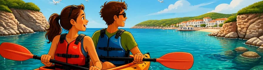 Alquiler de kayaks en Fornells, Menorca