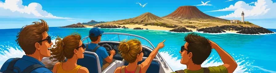 Servicio de transporte en lancha rápida a la Isla de Lobos