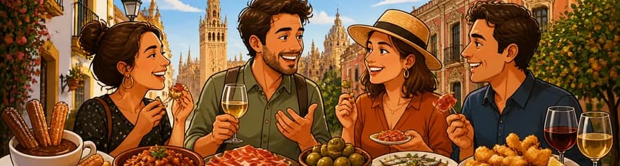 Experiencia gastronómica histórica privada en Sevilla: más de 15 delicias ocultas