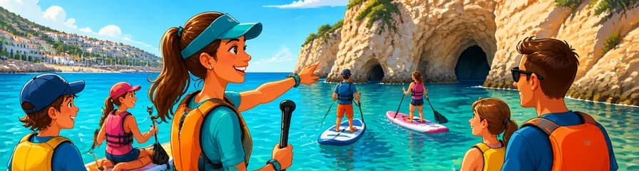 Aventura en Paddle Surf por la Bahía de Moraira