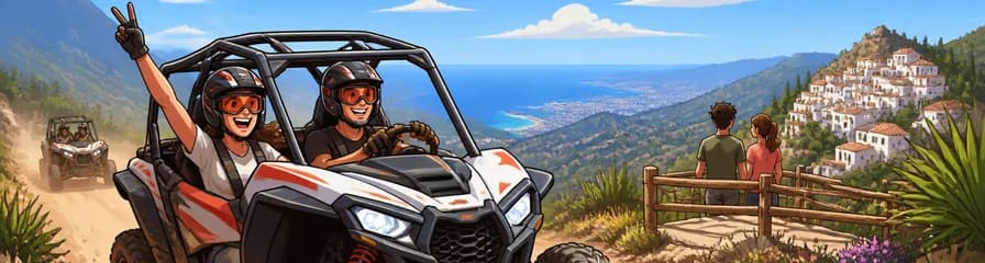 Descubre la campiña de Almuñécar en un tour de 3 horas en buggy con picnic