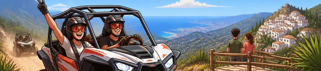 Descubre la campiña de Almuñécar en un tour de 3 horas en buggy con picnic