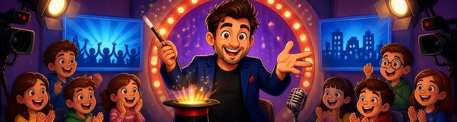 El Mago Ponce presenta "Va de Magia": la televisión en vivo en La Escalera de Jacob