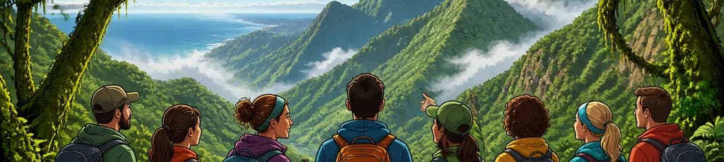 Senderismo panorámico en las montañas de Anaga: una aventura íntima para grupos de hasta diez participantes
