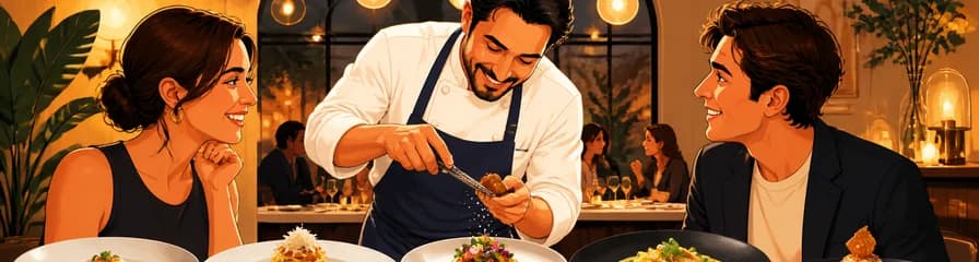 Experiencia culinaria para dos: menú degustación en Gianna Ristorante, por Ignazio Esposito