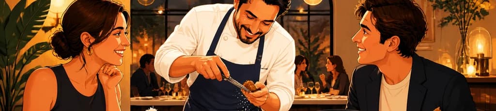 Experiencia culinaria para dos: menú degustación en Gianna Ristorante, por Ignazio Esposito