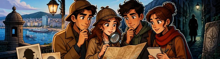 Aventura privada autoguiada de misterio y asesinato de Sherlock Holmes en Vigo