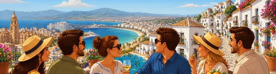 Descubre la Costa del Sol: Una travesía panorámica y culinaria