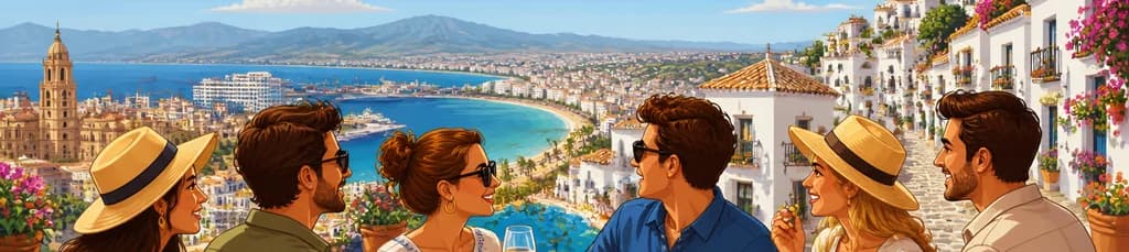 Descubre la Costa del Sol: Una travesía panorámica y culinaria