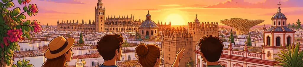 Explorando Sevilla: Un paseo por sus tejados