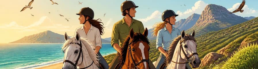 Aventura ecuestre de una a dos horas: rutas a caballo por la playa o la montaña en Tarifa, España