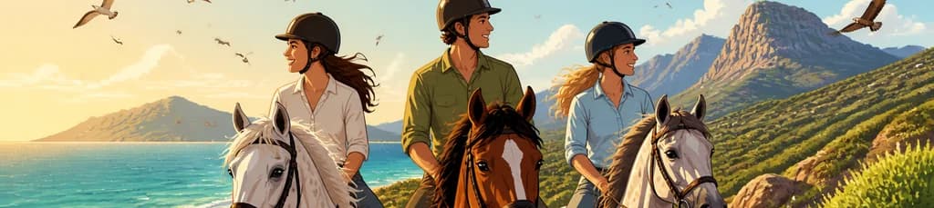 Aventura ecuestre de una a dos horas: rutas a caballo por la playa o la montaña en Tarifa, España