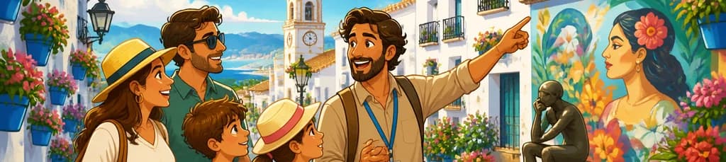 Excursión privada a Estepona con punto de encuentro en hotel o en la costa de Marbella