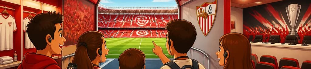 Recorrido por el Estadio Ramón Sánchez-Pizjuán del Sevilla FC