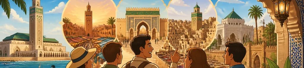 Viaje de cinco días a Marruecos: Descubre Casablanca, Marrakech, Meknes, Fez y Rabat partiendo desde Málaga