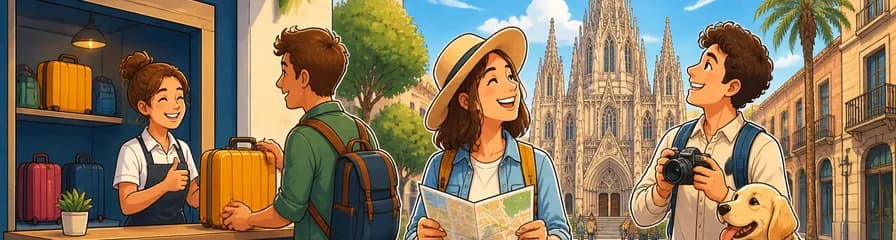 Servicio de consigna de equipaje en Barcelona, próximo a la Catedral