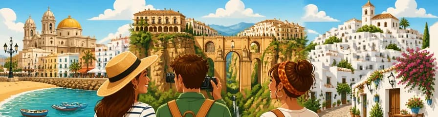 Viaje de tres días por los horizontes andaluces: Cádiz, Ronda y Vejer