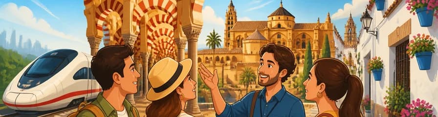 Excursión privada de un día a Córdoba en tren de alta velocidad desde Madrid