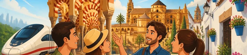 Excursión privada de un día a Córdoba en tren de alta velocidad desde Madrid