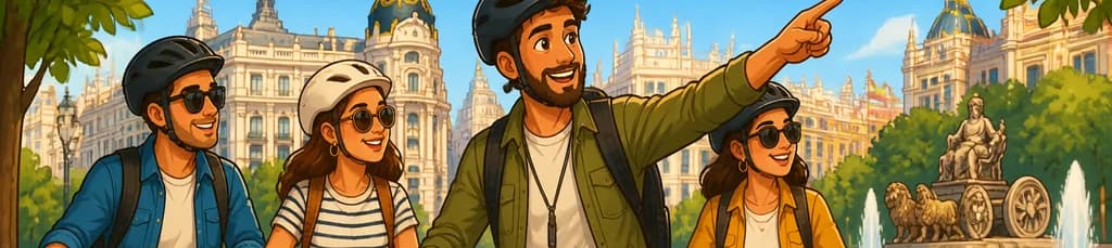 Recorrido privado exclusivo en bicicleta o e-bike por Madrid
