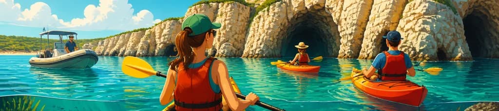 Recorrido en kayak por la Reserva Marina