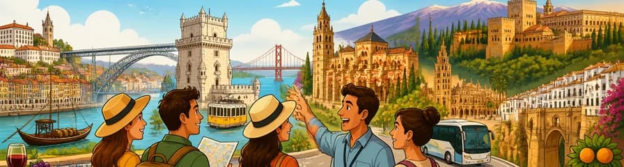 Viaje guiado de 11 días por Portugal y Andalucía con salida desde Madrid