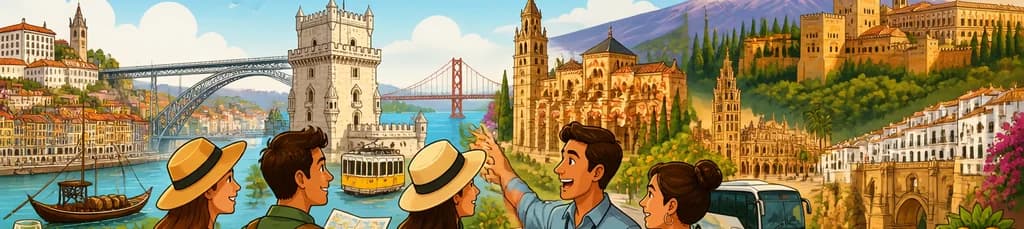Viaje guiado de 11 días por Portugal y Andalucía con salida desde Madrid