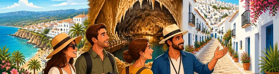Excursión privada a Nerja y Frigiliana con salida desde Marbella