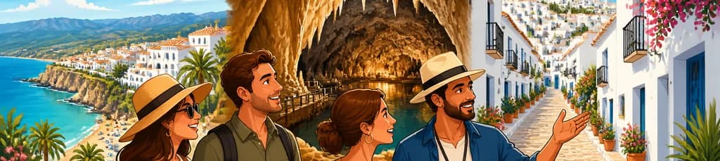 Excursión privada a Nerja y Frigiliana con salida desde Marbella
