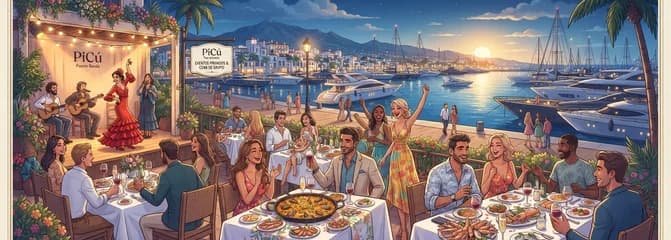 Eventos privados y de grupo frente al mar en PiCú Puerto Banús