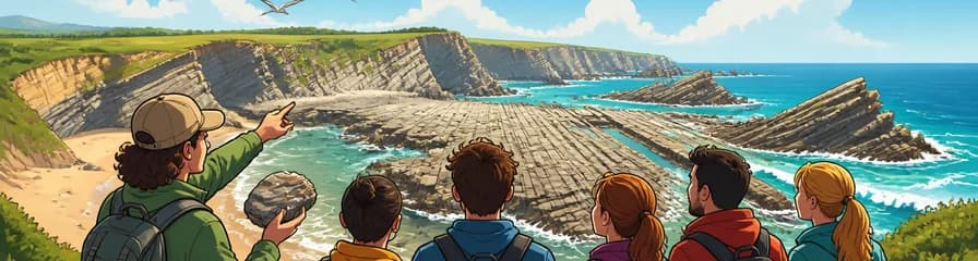 Excursión privada por el Geoparque Costa Quebrada de Cantabria
