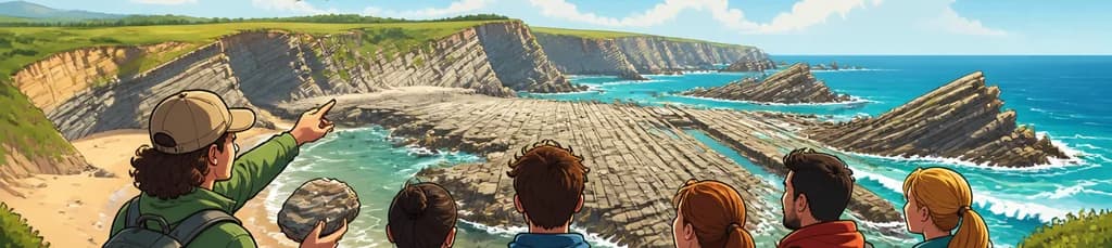 Excursión privada por el Geoparque Costa Quebrada de Cantabria