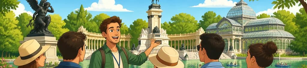 Descubre el Parque del Retiro de Madrid en un tour privado con un guía local