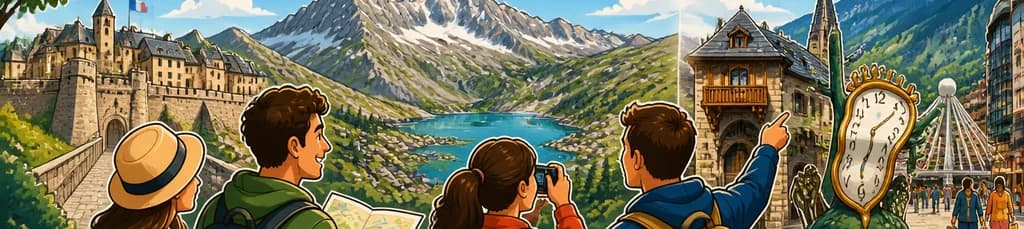 Aventura transfronteriza: Descubre Andorra y Francia en una excursión de un día desde Barcelona