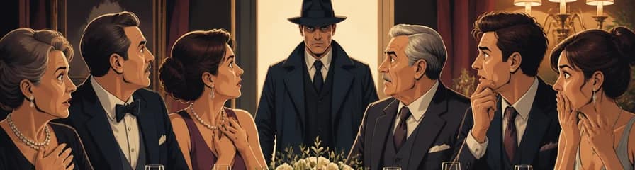 Un inspector interrumpe una celebración familiar