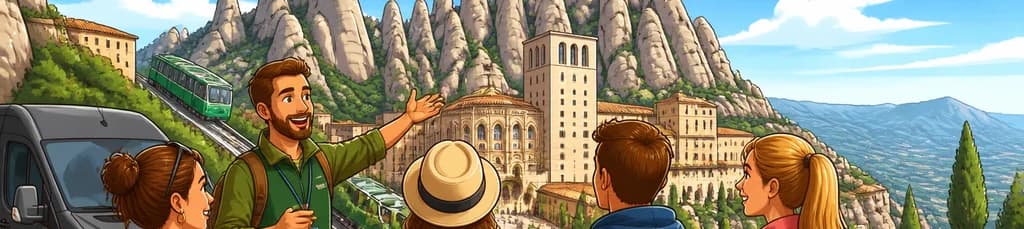 Excursión privada guiada todo incluido a Montserrat con recogida en tu hotel de Barcelona